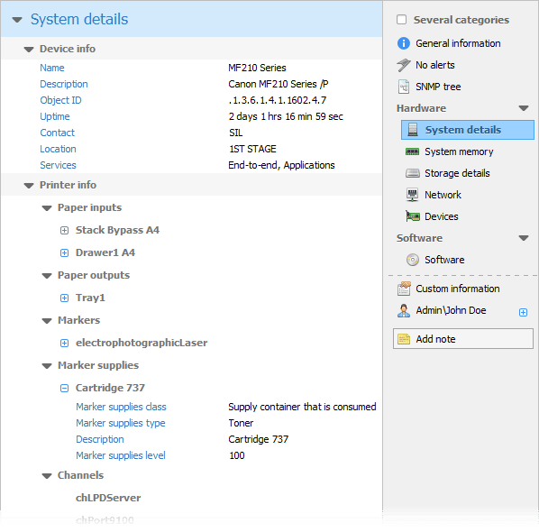 TNI 3.7.0: Improved SNMP scanner Softinventive's