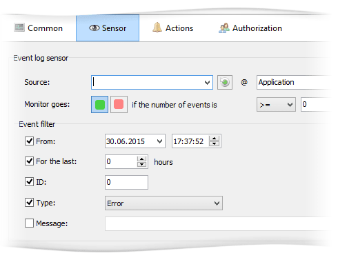 Network monitoring manager