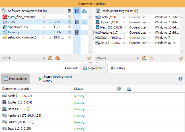 Total Software Deployment screenshot Total Software Deployment screenshot