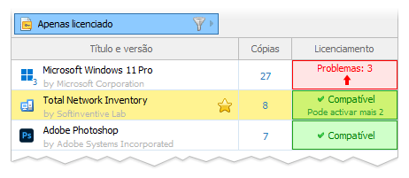 Gestão de ativos de software